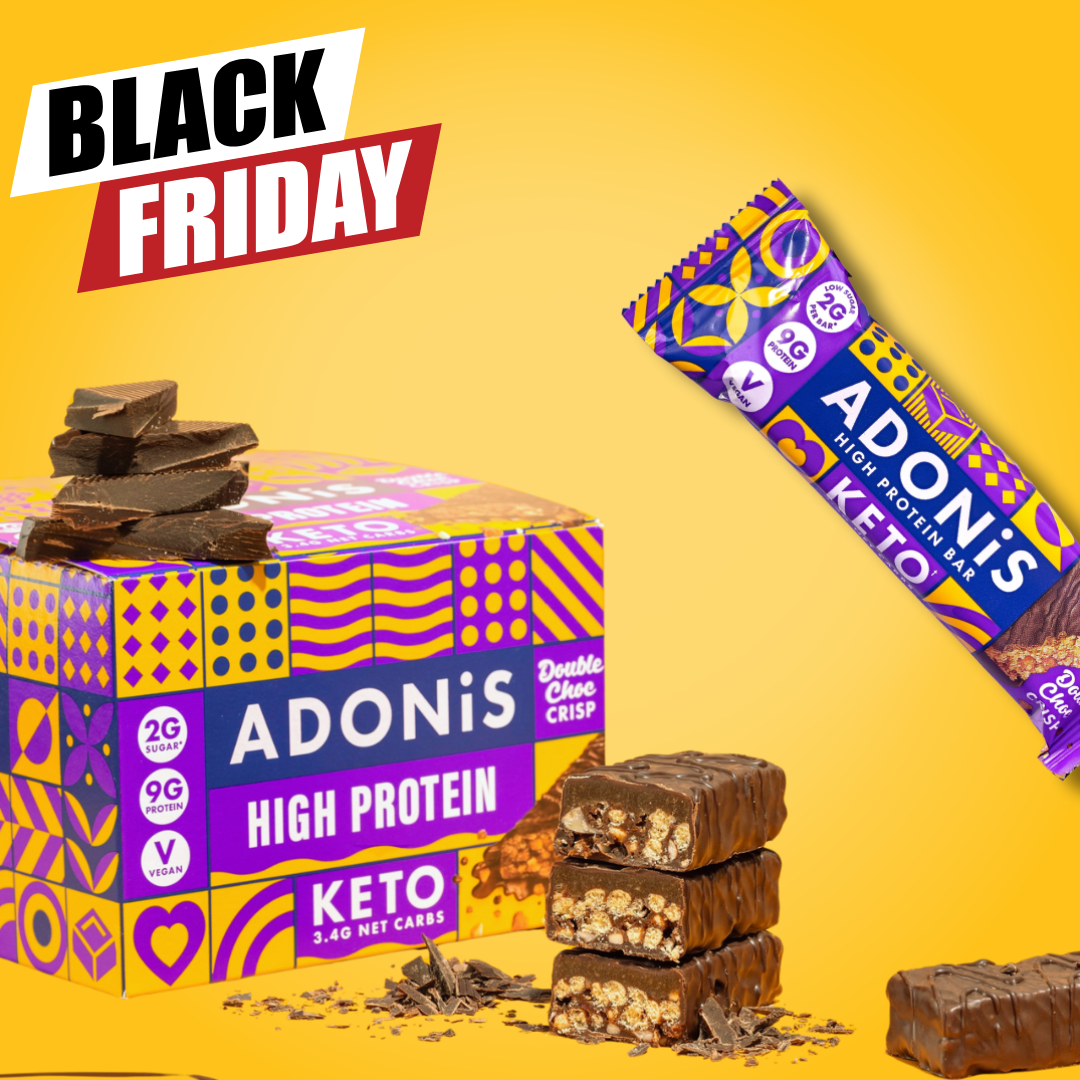 Double Choc Crisp Keto High Protein Bars  (16x45g)