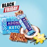 Vanilla & Coconut Keto Nut Bars (16x35g)