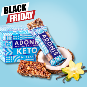 Vanilla & Coconut Keto Nut Bars (16x35g)