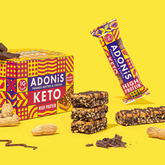 Peanut Butter & Cocoa Keto High Protein Bars  (16x45g)